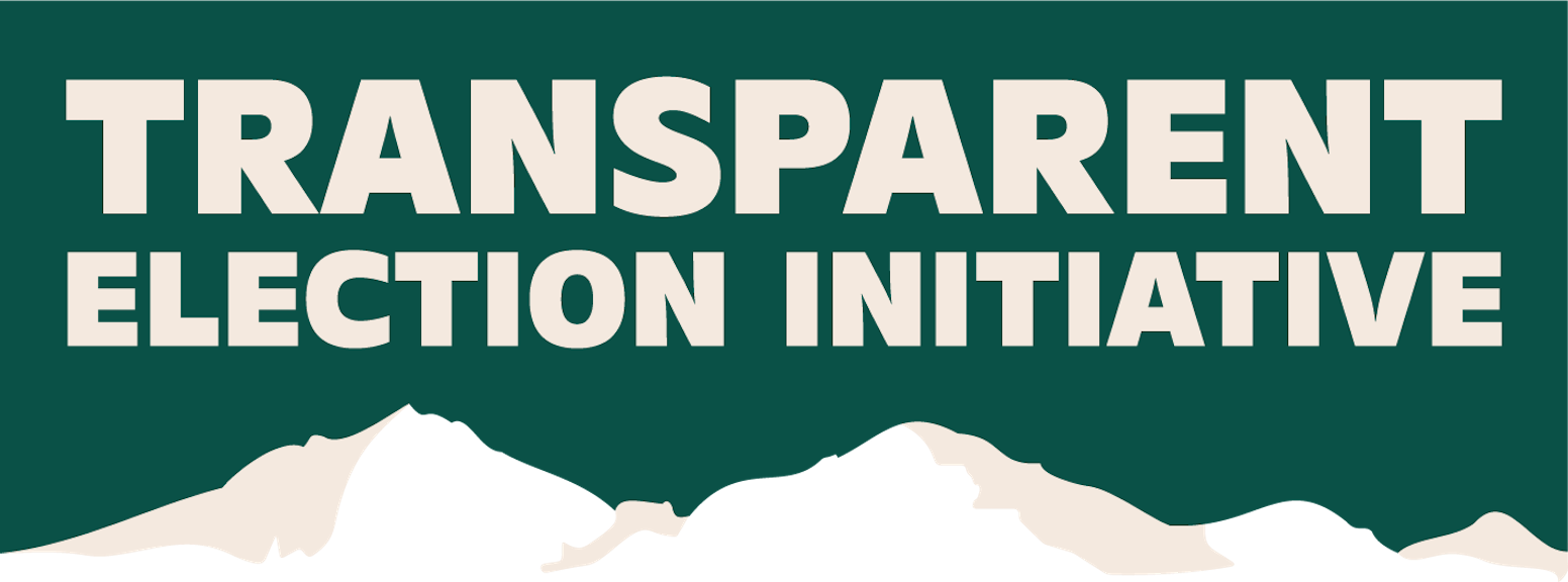 Transparent Election Initiative logo